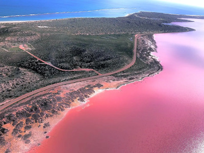 Geraldton Pink Lake